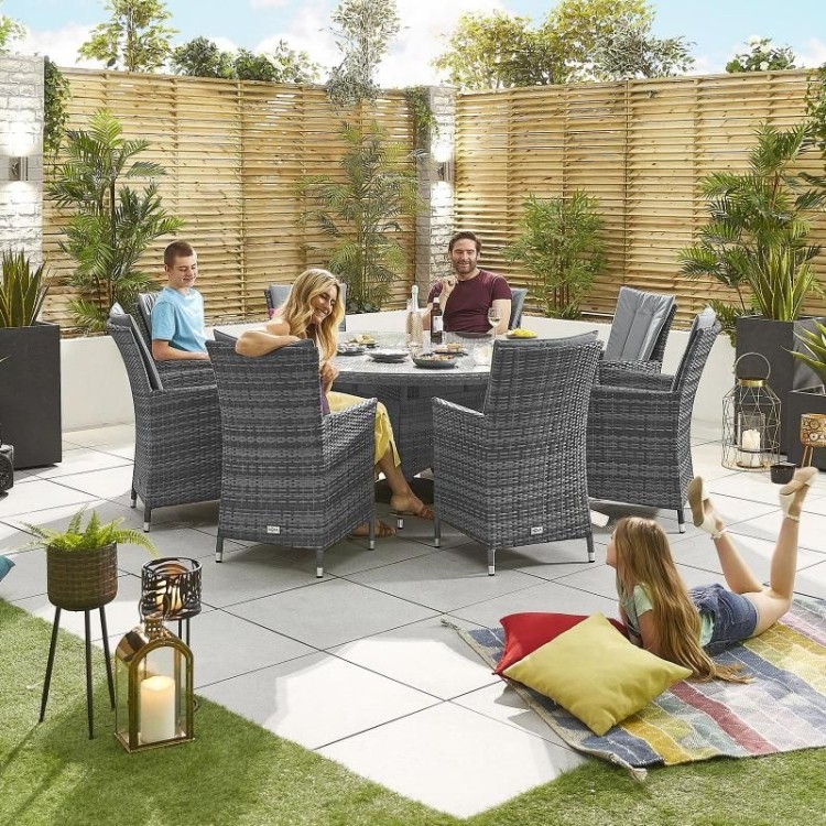 Grey Garden Dining Sets / Modern Garden Dining Sets Garden Furniture